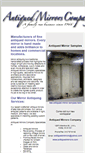 Mobile Screenshot of antiquedmirrors.com